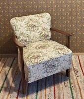 Felújított art deco fotel