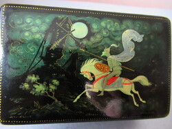 Don Quijote, orosz lakkdoboz (Kholui, 1960-as évek)