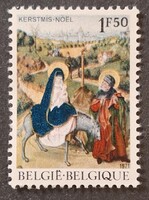 1971. Belgium - Karácsony - önálló érték ** (312.)
