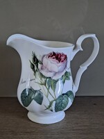 Angol porcelán kiöntő, kancsó, rózsás , Rox Kirkham