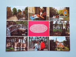 Képeslap (13) - Belgium - Brugge mozaik 1980-as évek