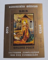 1973 Festmény (XII) - Régi Magyar mester műve - Blokk