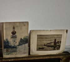 Kettő darab tájkép