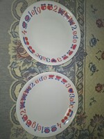 Alföldi számos tányérok