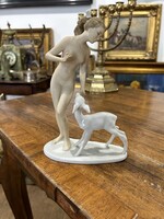 Schaubach Kunst női akt porcelán