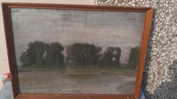 Imreh Zsigmond :Sajóparti Töltés Fákkal