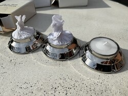 CHAMPAGNE CLUB - Bollinger Champagne mécsestartó szett – 3 darabos, eredeti csomagolásban