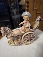 Ezek a porcelan figurák HOLLÓHAZI MSNUFAKTURA termekek,AQVINCUM porcelanok.NÉMET BERTRAM.