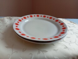 2db ALFÖLDI NAPOCSKÁS LAPOSTÁNYÉR   24cm