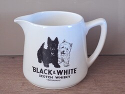 Black & White Scotch Whisky kerámia kiöntő, kancsó
