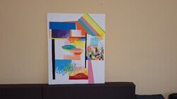 Földesi Barnabás: Az újrakezdés reménye - akril