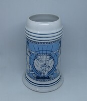 Hollóházi porcelán söröskorsó!