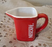 Nescafé porcelán kiöntő 6,5cm