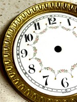 Vintage gyönyörű porcelán óra számlap