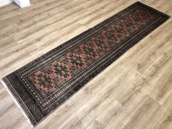JALDAR - PAKISZTÁNI kézi csomózású gyapjú PERZSA futó szőnyeg, 78 x 310 cm