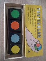 TAKTIKOLOR retro logikai játék eredeti dobozában