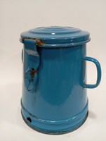 2 literes , fém zsíros bödön