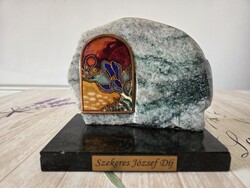 Ásvány-tűzzománc Szerekes József díj