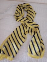 100% SILK valódi HERNYÓSELYEM STÓLA francia SÁL - 143 x 35 - Art@Decoration