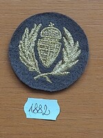 MH POSZTÓKÖPENY UJJÁN LÉVŐ RENDFOKOZATHOZ HÍMZETT TÖLGYKOSZORÚ TÁBORNOKI 1882.