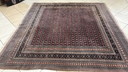 4137 Pakisztáni Bokhara kézi gyapjú perzsa Szőnyeg 250X240CM