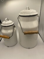 Bonyhádi 3,1-literes zománcozott tejeskannák!