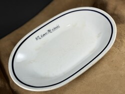 Antik BM Korvin Ottó kórházból származó virslis tál