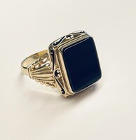 Arany onix köves pecsétgyűrű 70M