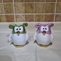 Goebel Ritkaság Modern Bagoly Sótartó Párban
