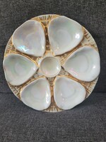 Karlsbad porcelán széder tál. Zsidó húsvéti