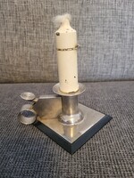 Ritka . Rare  Art Deco asztali gyertya formájú öngyújtó