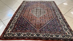3793 Iráni VAS Bidjar kézi csomó gyapjú perzsa szőnyeg 121x178CM