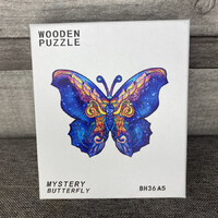 Wooden Puzzle Mystery Butterfly, Pillangó fa kirakó