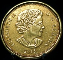 Kanada 1 dollár, 2015 10C2