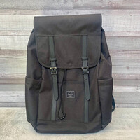 Herschel Retreat fekete nagy méretű hátizsák