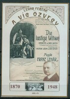 2005 - 100 éves  "A víg özvegy" - emléklap