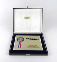 1Z180 Francia vizilabda díj sport plakett díszdobozban