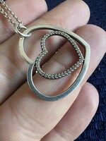 Eredeti pandora szivecske medál hosszú láncon