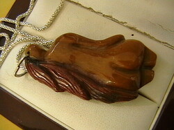 Művészi mookait-ezüst nyakláncom