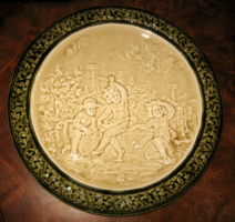 TAVASZI AKCIÓ! ANTIK HATALMAS CSODÁS SCHÜTZ CILLI FALITÁL  40 cm