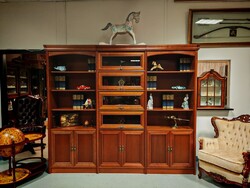 Large Lingel-Style Display Bookcase, Book Cabinet, Very Beautiful, Like New Condition