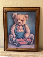 Vintage Macis falikép!