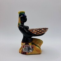 Ritka Drioli kerámia figura palack