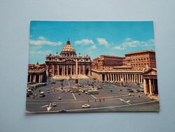 Képeslap (16) - Vatikán - Szent Péter-bazilika 1960-as évek