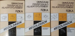 Balogh Vilmos Szilárd et al.: Gimnáziumi összefoglaló feladatgyűjtemény - Fizika - Megoldások, I-III.