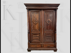 Ónémet ruhásszekrény, gardrób, szólóban vagy párban