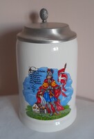 Ón fedeles Német Tűzoltó Emlékkorsó - Szent Flórián