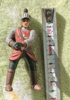 Játék. Lovag figura. Gumi