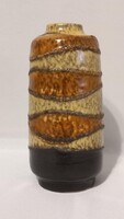 FAT LAVA kerámia váza VEB HALDENSLEBEN hibátlan állapotban