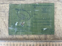 -AV963- Régi Katonai Tábori Posta Levél Levelezőlap Karácsonyi Képeslap Rata Repülőgép Anyagán